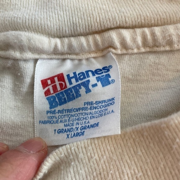 Vintage 90s Bill Clinton Caricature Political Cartoon Tee T-Shirt Mens XL SS USA - Picture 7 of 11